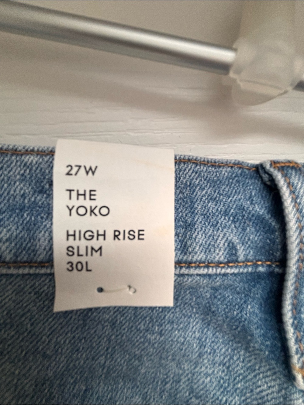 Denim Forum The Yoko High-Rise Slim Jeans - Light Blue
